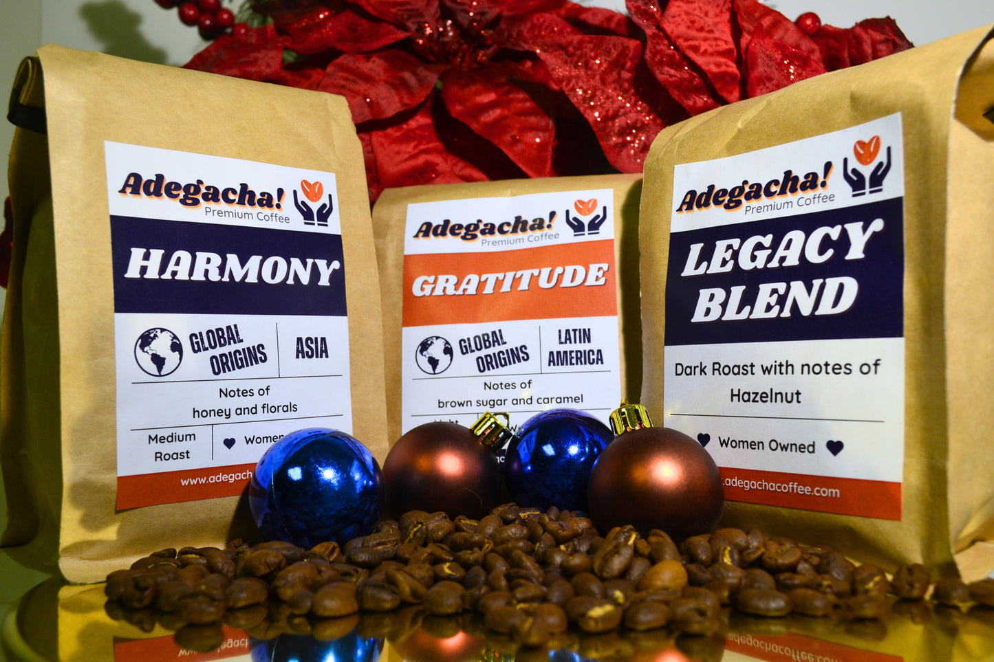 Trio Pack Adegacha Coffee Sampler | Adegacha! Premium Coffee